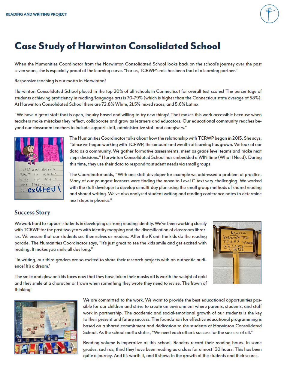 Case Study Harwinton Consolida